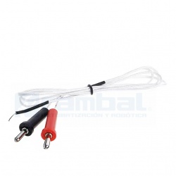 Termocupla tipo K TP-01A 350°C 1m