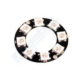 Anillo 8 LEDs RGB WS2812
