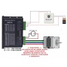 Generador de pulsos PWM Motor paso a paso