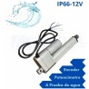Actuador Lineal 04POT + Feedback Potenciometro 70Kg IP66 12V