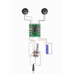 Módulo Amplificador de Audio PAM 8403
