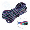 Cable extensión RGB 22 AWG 4 pines 10Mt
