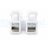 Set de 10 unidades, Conector Eléctrico CH2 - CH-2 , Empalme Rápido 2 Borneras