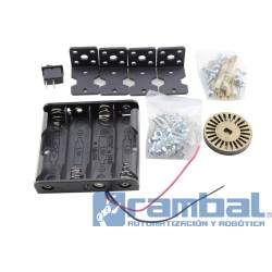 Kit plataforma de robot/auto  Encoder 4WD