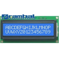 Pantalla LCD 16x2 con pines soldados