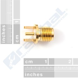 Conector Polarizado SMA - Montaje Vertical