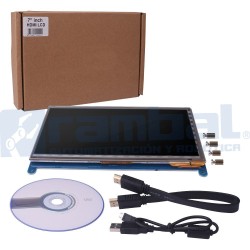 Pantalla Touch Raspberry HD Pi 7