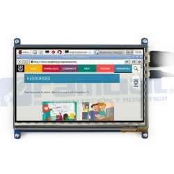 Pantalla Touch Raspberry HD Pi 7