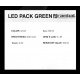 LED Basico Verde - 5mm - 100pcs