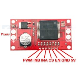 Controlador de motor  VNH2SP30 V5