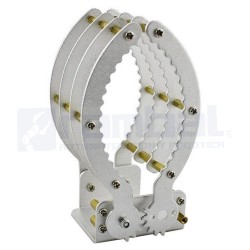 Garra metalica robusta robotica