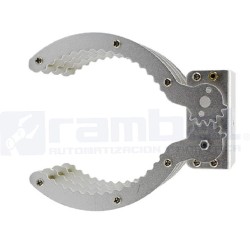 Garra metalica robusta robotica