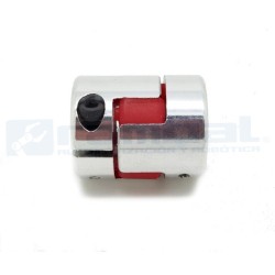 Flex Shaft Acople Stepper 6.35x8 mm