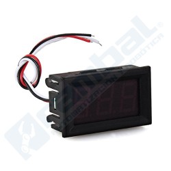 Mini Voltimetro 3 digitos 0-100 V