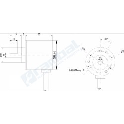 Encoder Incremental de 400 Pulso/Rev