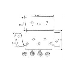 Holder Standard -Soporte Servo Bracket Holder 