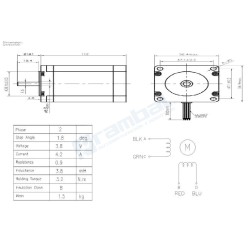 Stepper Motor Nema 23  30 kg-cm