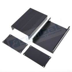 Caja BOX Contenedora de Aluminio 150x105x55mm