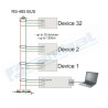 Conversor Adaptador USB Max485 FTDI 232