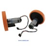 Motor Soporte y Ruedas Kit-2