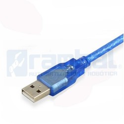 Cable USB A Macho /Mini B Macho 30 cms