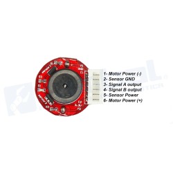 Motor Engranaje Encoder VR4