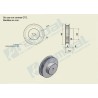 Polea Dentada GT2 60 Dientes