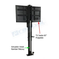 Actuador 20" Motor Lineal Telescopico Electrico Matusy 20AX.
