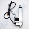 Actuador lineal motor paso a paso 4"