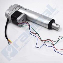 Actuador lineal motor paso a paso 4"