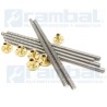 Husillo Tornillo Trapezoidal Cuadrado T8 CNC 1200mm