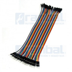 40 Cables de conexion de 20 cm Macho/Hembra Super Life