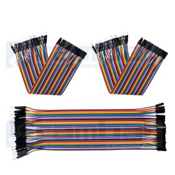 40 Cables de conexion de 20 cm Macho/Hembra Super Life