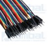 40 Cables de conexion de 20 cm Macho/Hembra Super Life