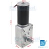Motoreductor  12v 40rpm