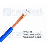 Cable Flexible 18 AWG Rojo