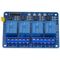 Module Relay 4 Canales Optoacoplado