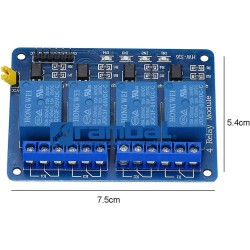 Module Relay 4 Canales Optoacoplado