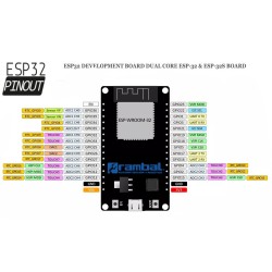 ESP32S WiFi +Bluetooth (30Pines)