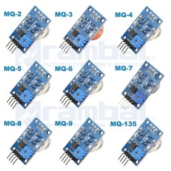 Kit sensores de gas serie MQ