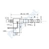 Actuador Lineal Electrico Matusy 4" 04AX 10mm/s.