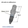 Sensor Infrarrojo Ajustable 85cm E18-D80NK