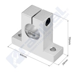 SK30 Shaft Soporte Eje Lineal 30mm CNC