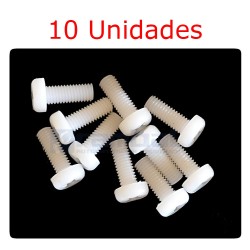 Tornillo Cruz Nylon M3 8mm
