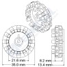 Pololu Wheel 42x19mm Pair