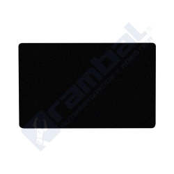 Tarjeta Aluminio Negro Grabado Láser CNC – Aluminium Alloy Plate Card BLACK 55x85mm