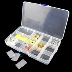 Caja Organizadora Plástica – Plastic Box 15 Grid 173x100x21mm