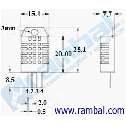 Humidity - Temp. Sensor - DHT22 RHT03
