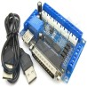 Placa de interfaz CNC, 5 ejes, MACH3