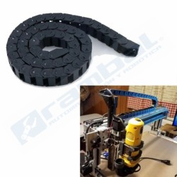 Drag Chain Guia Flexible Cables CNC 10x10mm